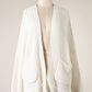 Ivory Pocketed Cardigan