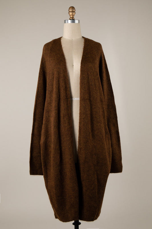 Soho CoaCoa Long Knit Cardigan