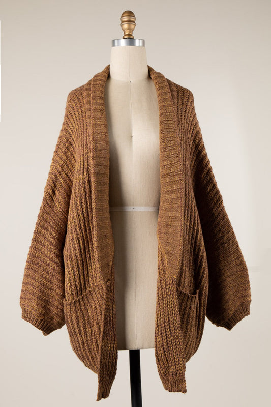 Brindle Caramel Cardigan