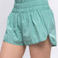 Run With The Wolves Mint Shorts