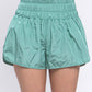 Run With The Wolves Mint Shorts