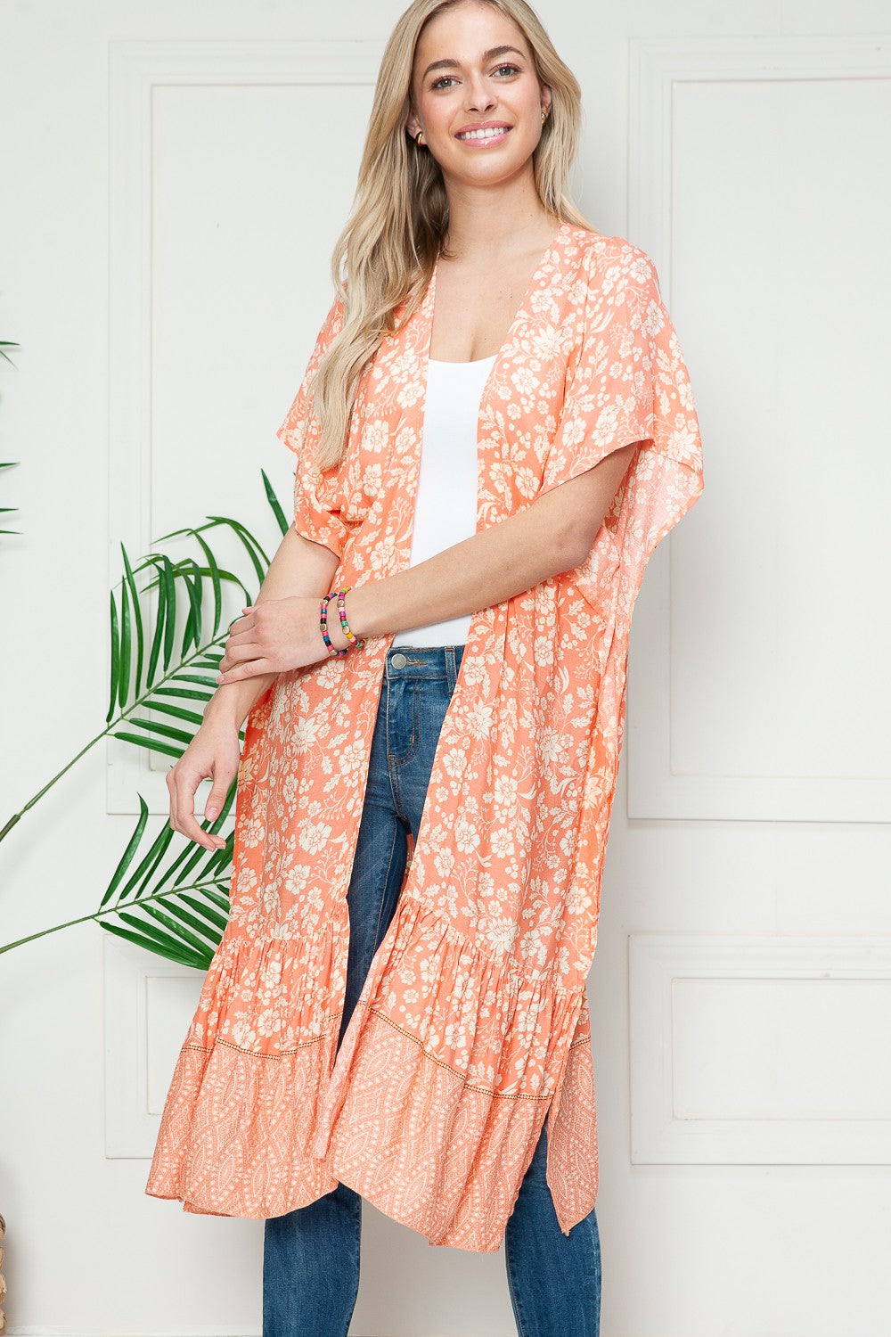 Sun Kiss Floral Kimono