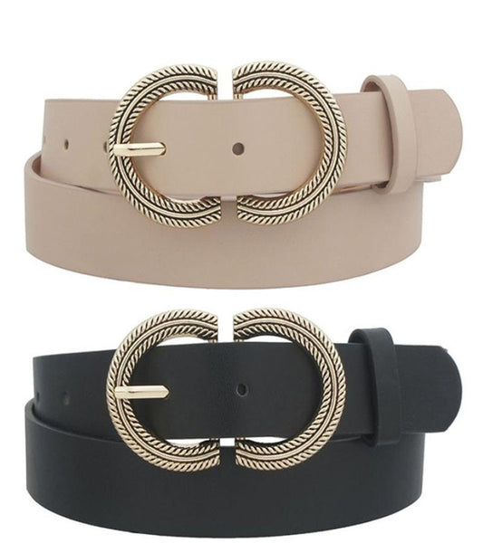 Rebecca Double Buckle Belt