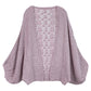 InJoy Dusty Pink Knit Kimono