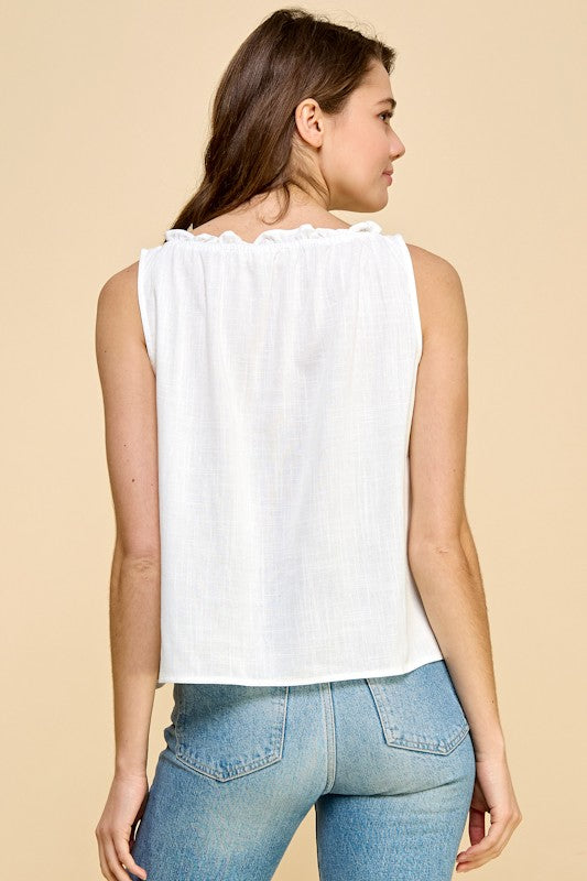 Jolene Off White Top