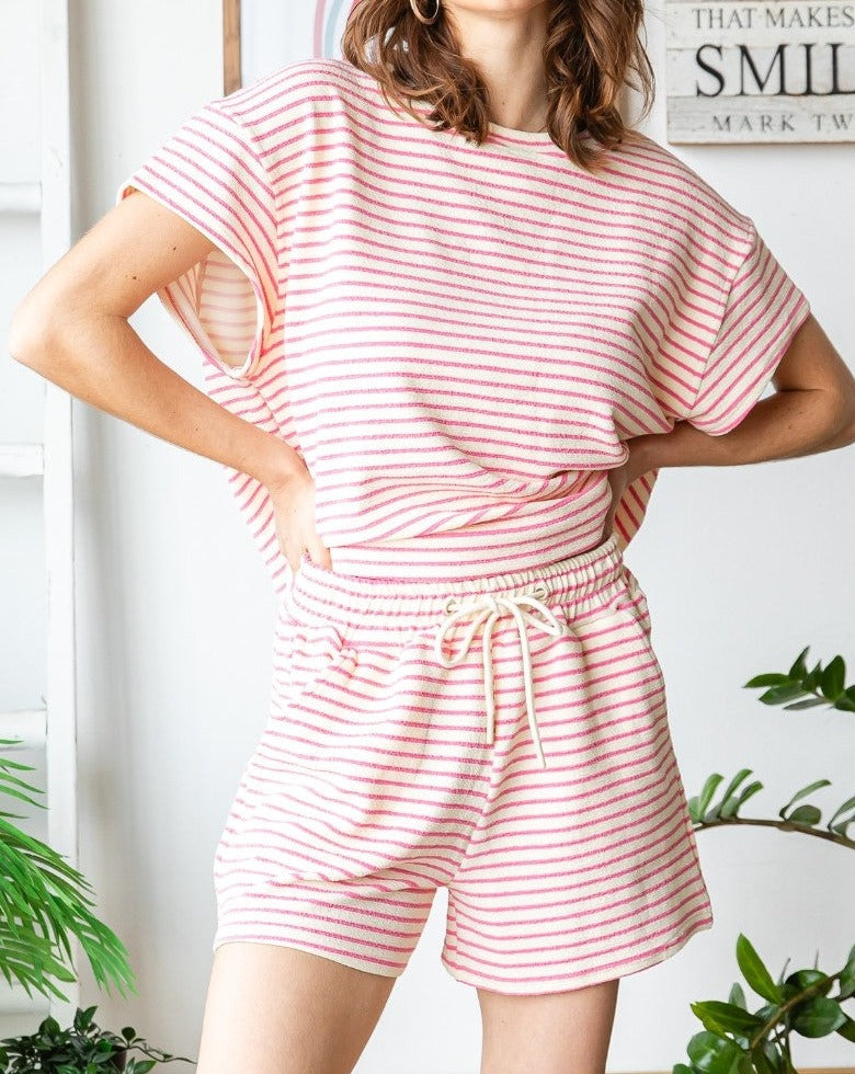 Stripe Knit Set