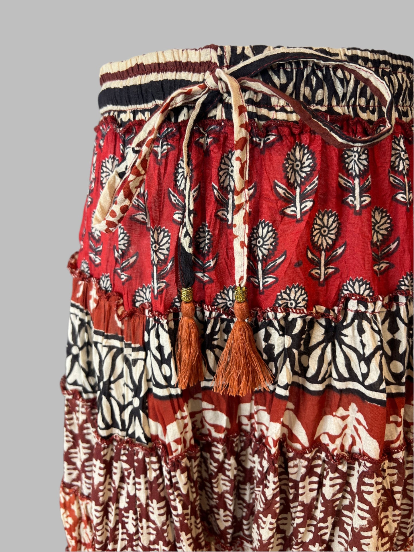 Cotton Printed Skirt