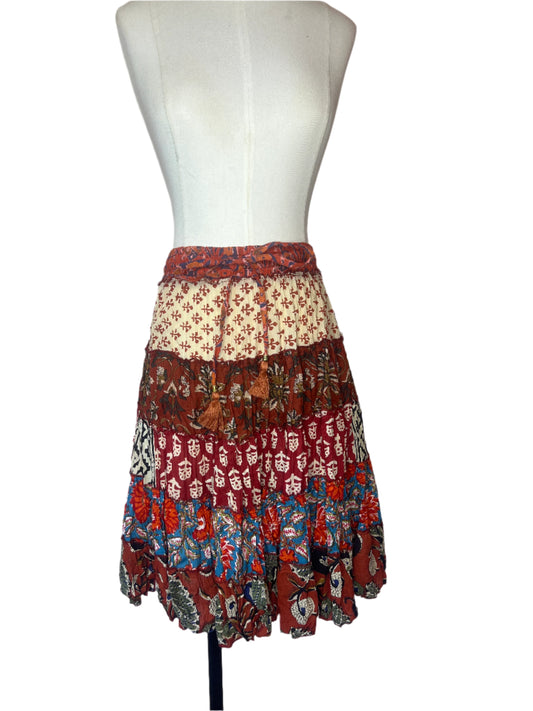 Cotton Printed Skirt