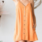 Orange-sicle Tencel Dress