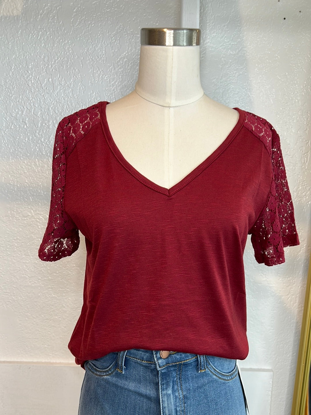 Fine Wine Lace Tee