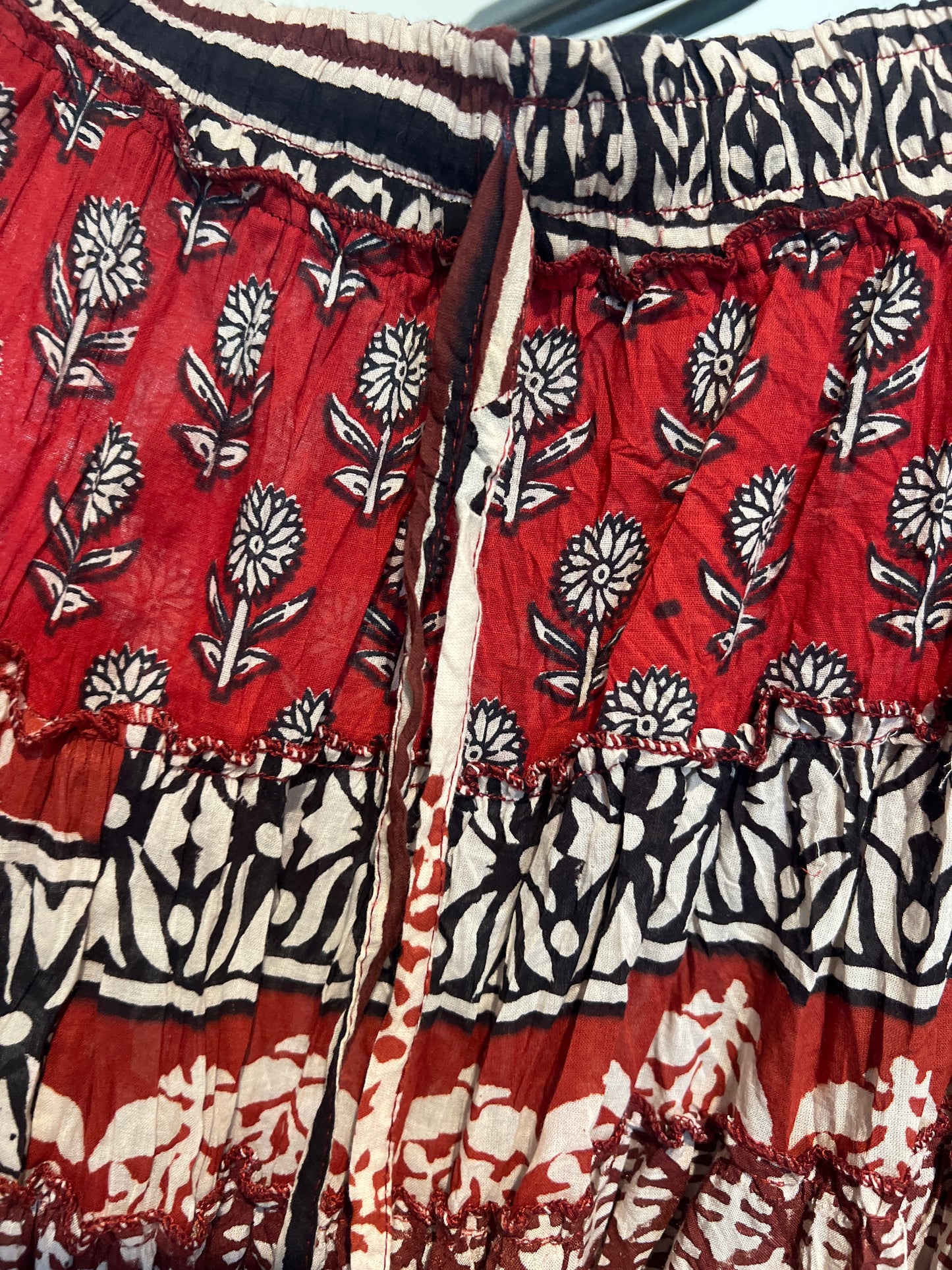 Cotton Printed Skirt