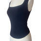 Olivia Black Seamless Square Neck Tank