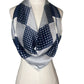 Life is Good Navy Scarf