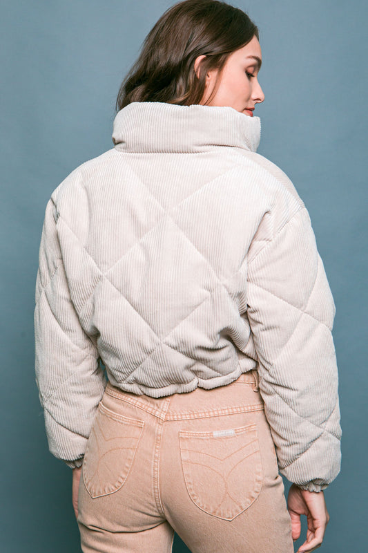 Cut The Chord Cream Jacket