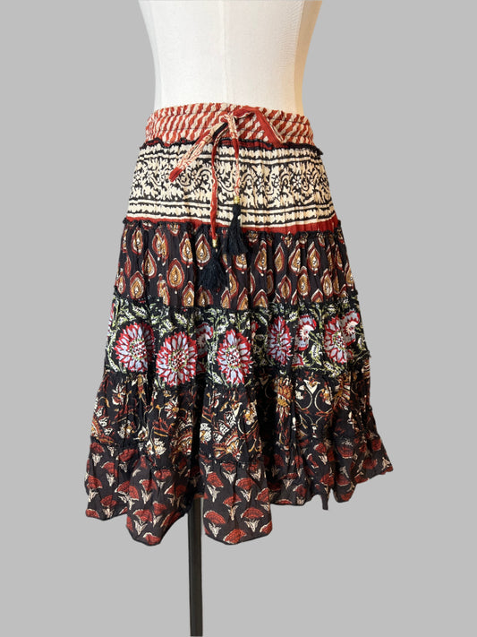 Cotton Printed Skirt