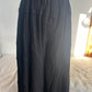 Beach Black Gauze Pants