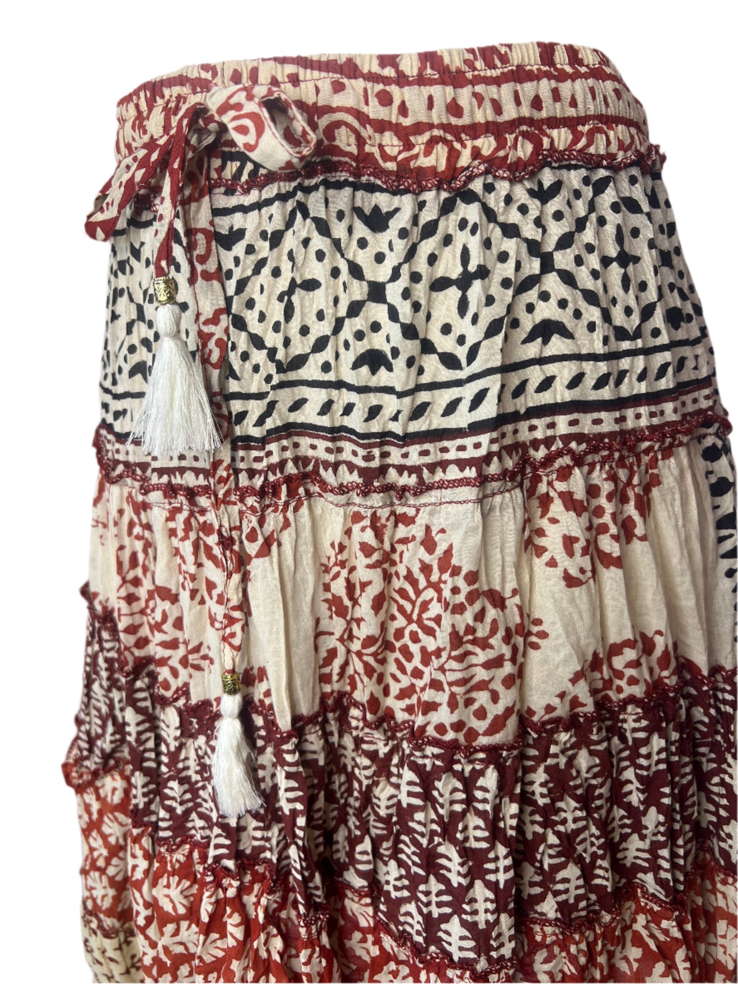 Cotton Printed Skirt