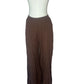 Beachy Boho Brown Gauze Pants