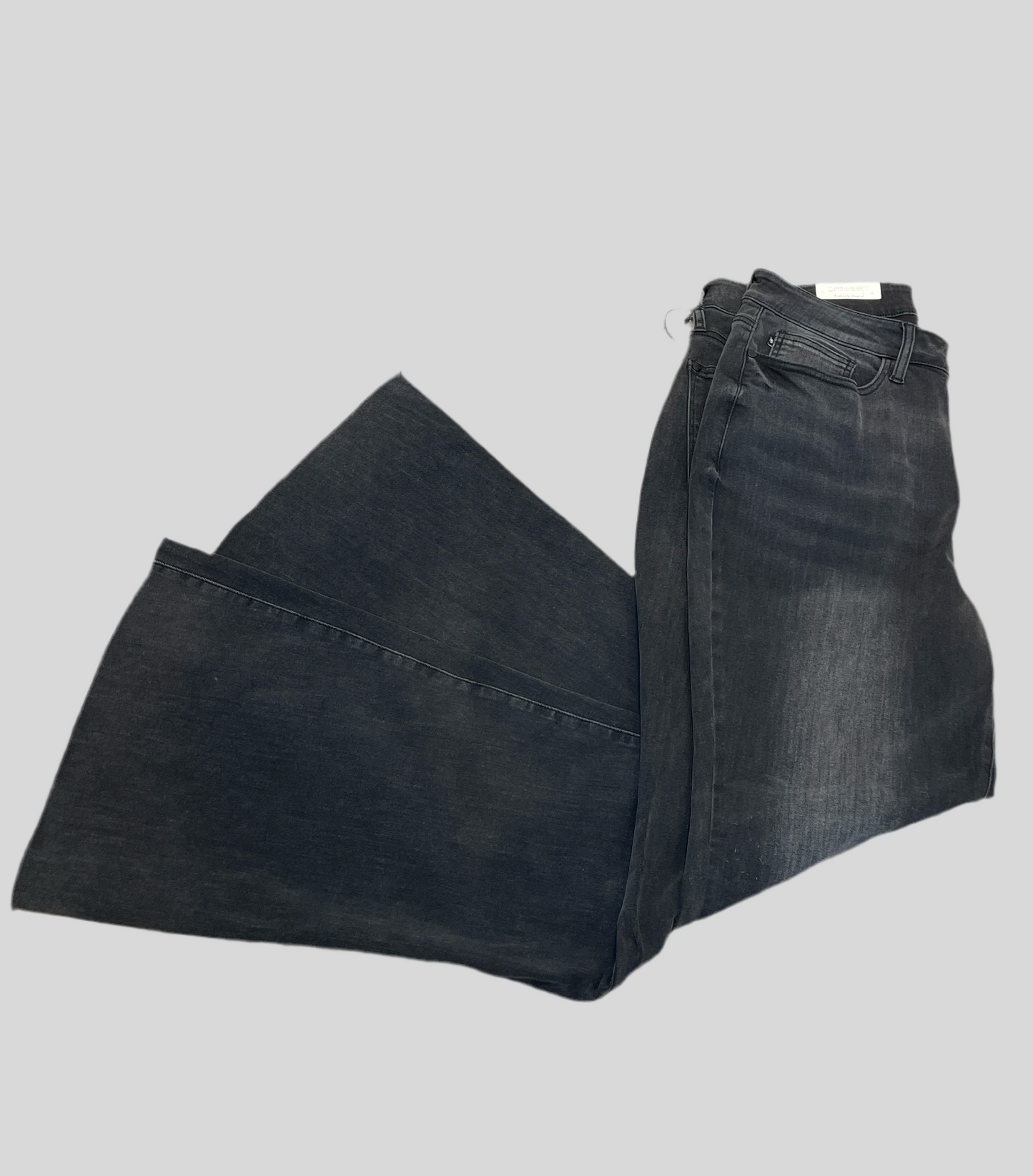 Judy Blue Vintage Black Flare Denim