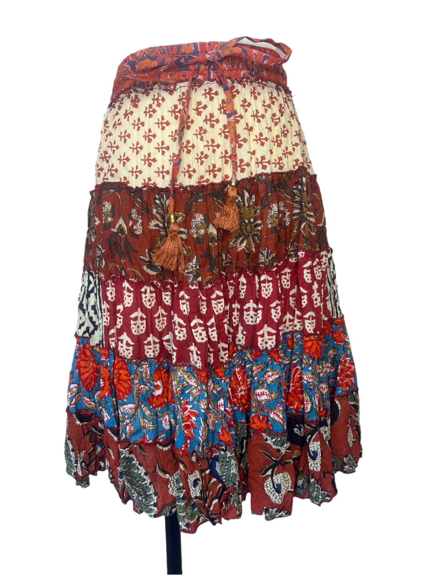 Cotton Printed Skirt