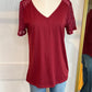 Fine Wine Lace Tee